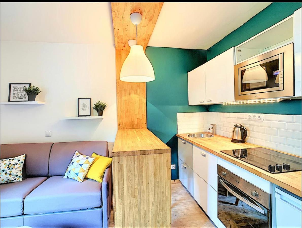 Centre Saint-Gervais Studio Vert Moderne 2 Pers Proche Telecabine 외부 사진